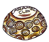 Caramel Cup no background